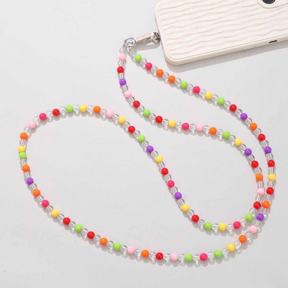 Бусины, ремешок для телефона через плечо, шейные ремешки для телефонов с цветами, подвесные украшения для мобильных телефонов