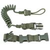 1PCS Tactical Anti-lost Elastic Lanyard Rope Spring Safety Strap Rope For Key Ring Chain Flashlight Hunting Accessories