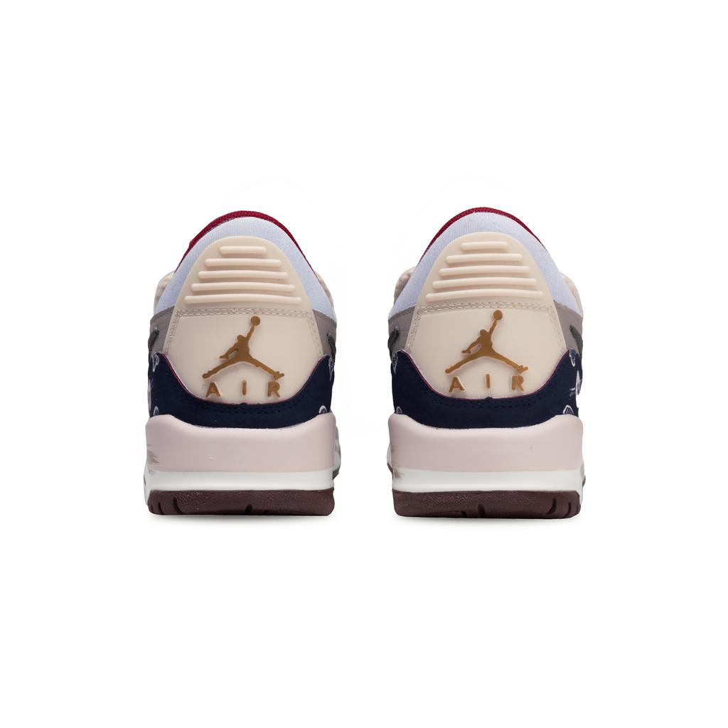 Jordan Legacy 312 Малиновый Синтетическая кожа Устойчивый к истиранию Низкие Винтажные Баскетбольные кроссовки Мужские Красный Синий IB4712-161(Команда1068-)