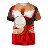 New Fashion Funny Beer 3d Printing T Shirts Men Ladies Tops Popular T Shirts Hip Hop Style Short Sleeves Tshirt Female Tees Top