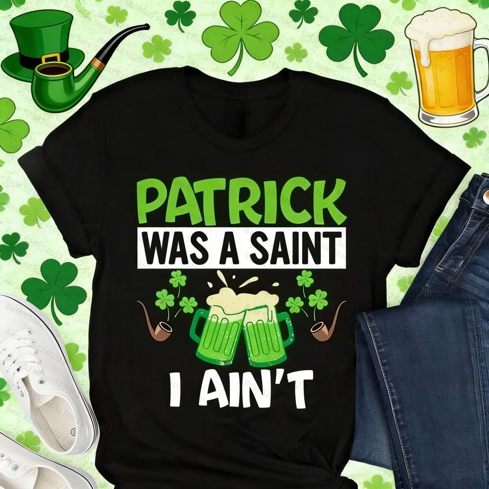 Funny St Patricks Day Shirt Saint Paddys Day Green Beer Tshirt St Pattys Party Pullover Hoodie Unisexs Shirts Women tshirts