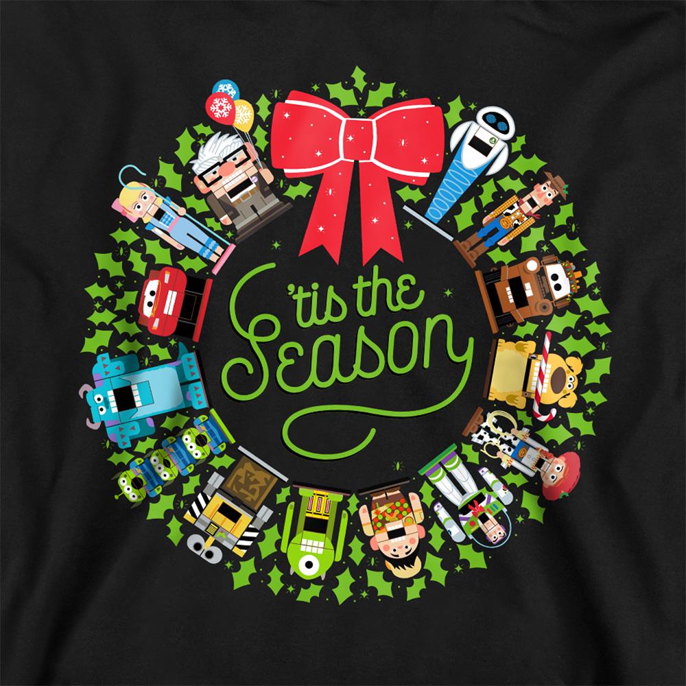 Cars Childrens/Kids Wreath Heather Christmas Hoodie