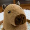 Lovely Capybara Plush Toys Kawaii Capibara Plushie Pillow Stuffed Soft Animal Doll Capybara Toy Pendant Toy Gift