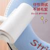 Soft Fleece Toilet Seat Cover With Zipper Winter Warm Waterproof Bathroom Accessory Home Use