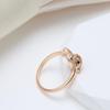 Kinel Rose Gold Color Fox Rings For Women