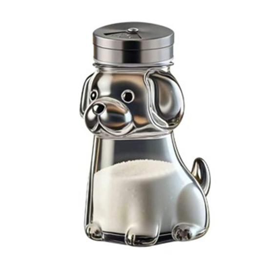 Salt And Pepper Shakers with Stainless Steel Lids Reusable Spice Jars Clear Easy-Fill Spice Storage Organizer for Kitchen Camping