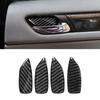 4pcs For BMW 3 Series E46 1998-2005 Car Door Bowl Decoration Stickers Cover Trim Sticker Auto Accessories