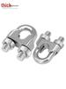 Зажим U-образный из нержавеющей стали 304 для стального каната, зажим для обжима