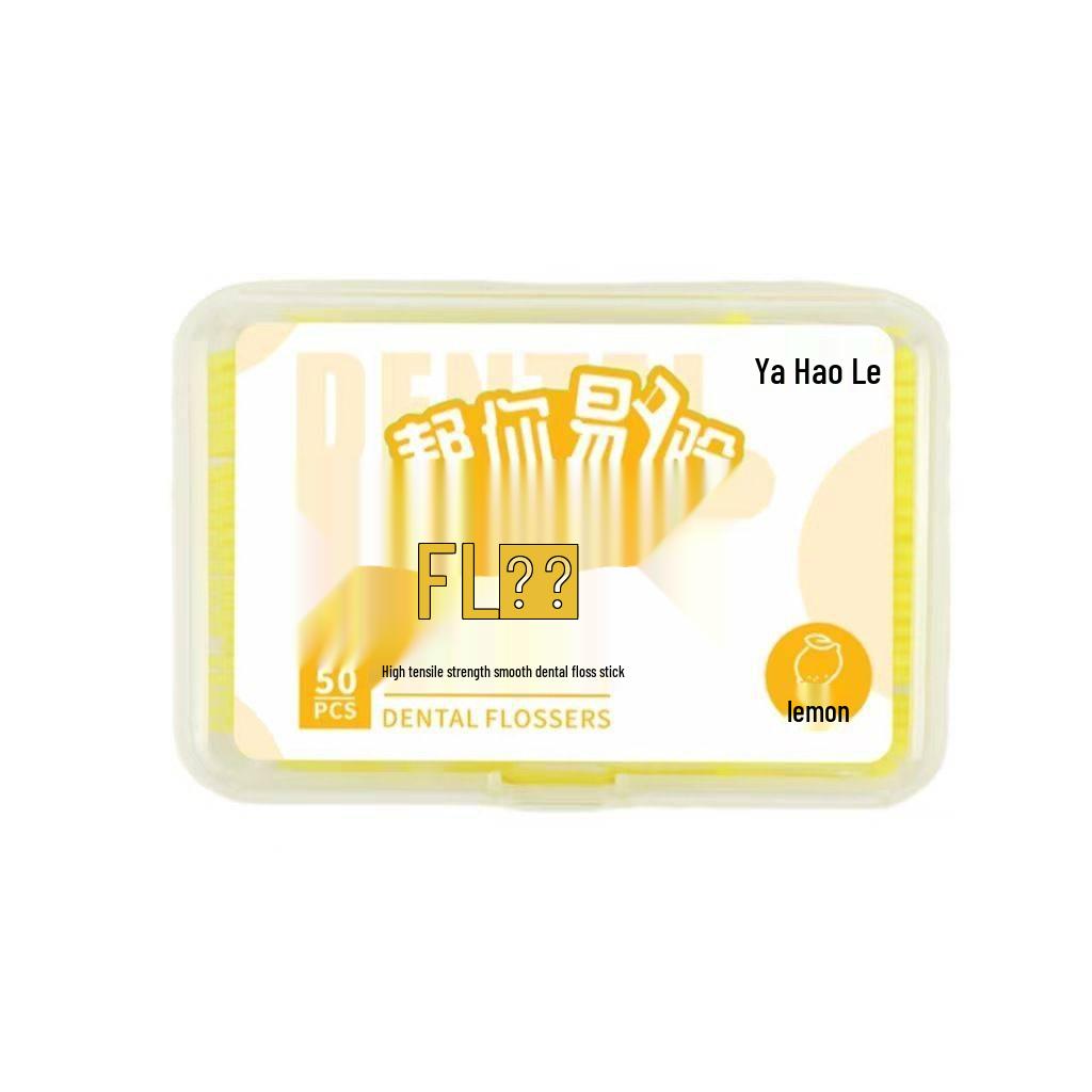 Ультратонкие зубные нити-пики со вкусом фруктов, семейная упаковка для отбеливания и детской гигиены полости рта