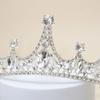 Новый свадебный венец в стиле барокко, высококачественный головной убор, аксессуары для волос, свадебные аксессуары для платья, ювелирные изделия, корона для волос