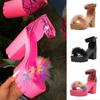 Women's Fashion Casual Open Toe Platforms Wedges Sandals High Heels Shoes