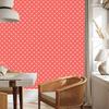 Hearts Coral Wallpaper 50x1000
