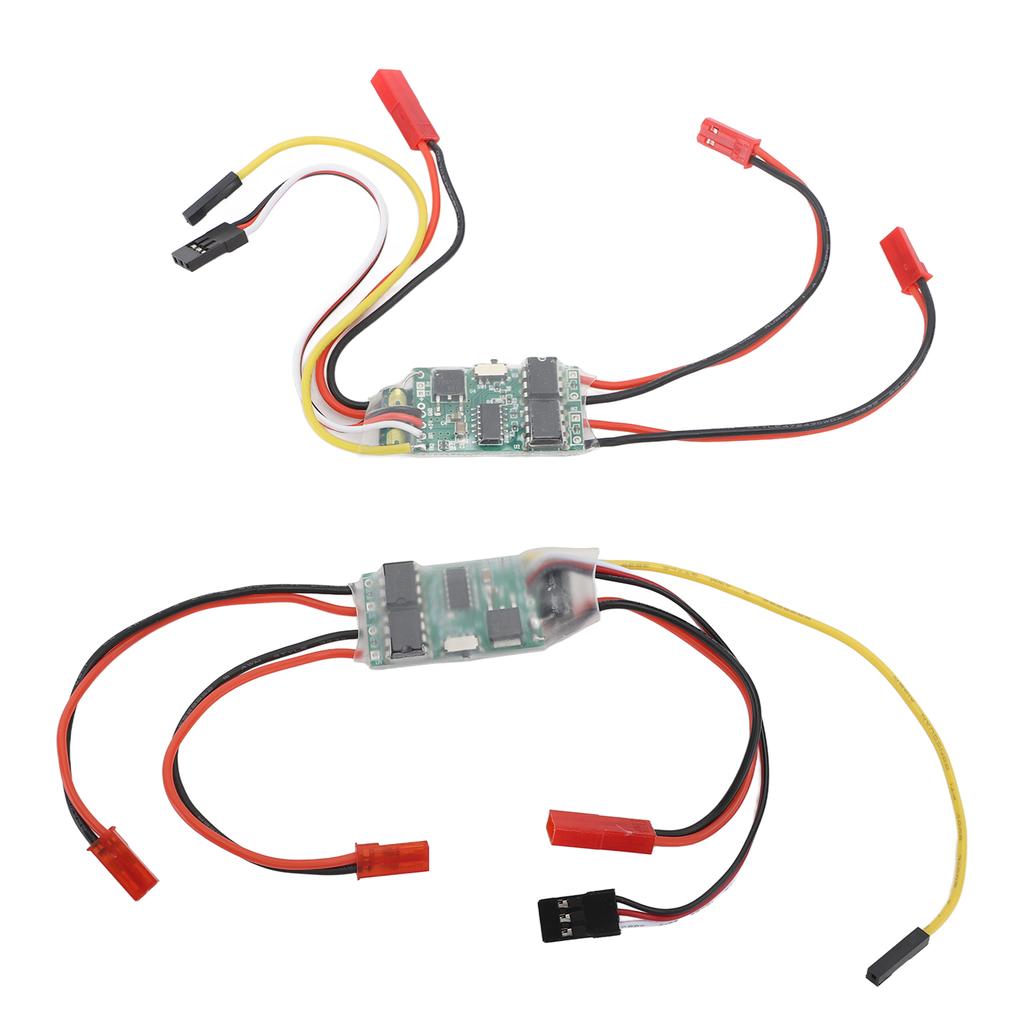 2PCS Brushed ESC Двусторонний Двунаправленный Водонепроницаемый 5A Дифференциальный ESC Электронный Регулятор Скорости