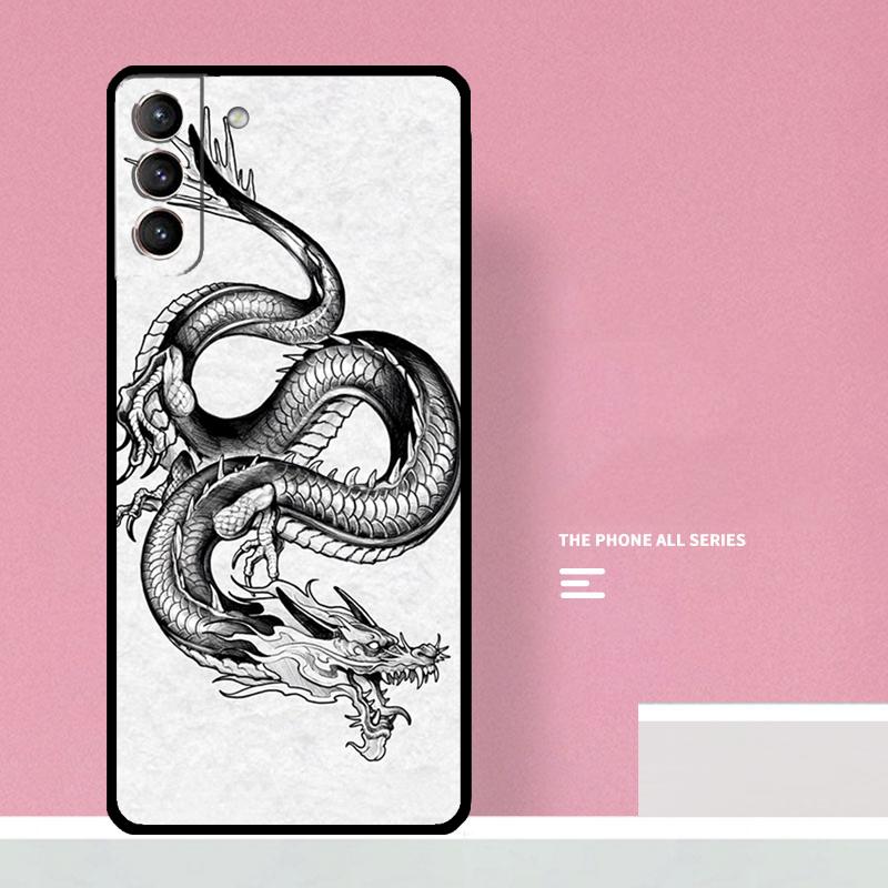 Чехол для телефона с китайским драконом для Samsung Galaxy S25 S26 Ultra S20 S21 S22 S23 S24 Plus S10 S25 FE Cover Coque