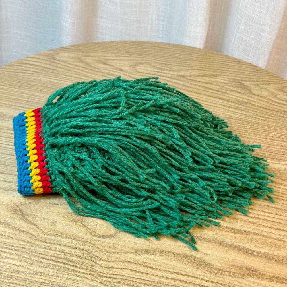 Warm Reggae Dreadlocks Knitted Hat Synthetic Hair Braid Hat Hip Hop Dreadlocks Wig Halloween Party