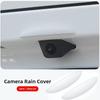 Защита от дождя для камеры заднего вида автомобиля, сверхпрочная, водонепроницаемая, ветрозащитная крышка из АБС-пластика с широким основанием, совместимая с внедорожником, седаном, грузовиком