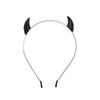 Resin Ox Horn Hair Clips Animal Anime Headband Devil Horn Hairband  Daily Styling