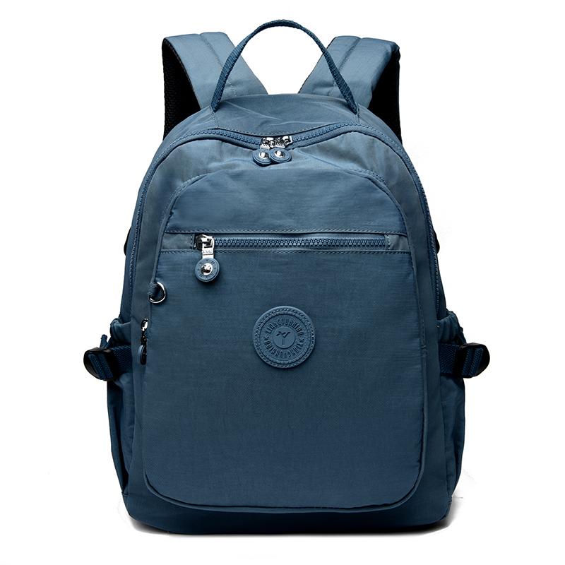 Lightweight Backpack Women's Travel Backpack Water-Repellent Nylon Student Schoolbag