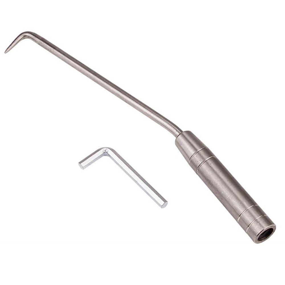 1Pcs Rebar Hook Chrome Plated Hand Rebar Hook Iron Steel Bar