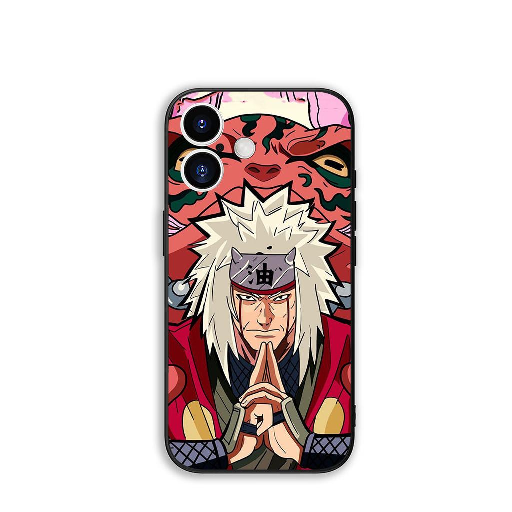 for Xiaomi Redmi Note 14 12 13 ProPlus A3 Pro Plus 12C 13C 14C 5G Phone Cover Case Jiraiya Comics Narutos Sasuke Uchiha