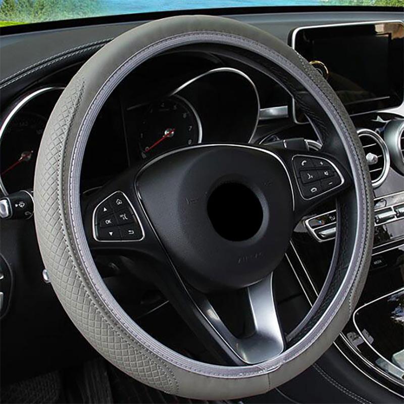Автомобильные аксессуары чехол для рулевого колеса из углеродного волокна из искусственной кожи для автомобильного чехла на рулевое колесо Auto Assesories Alfa Romeo Giulietta