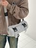 Nylon Fashion Crossbody Bag With Top Zipper For Casual Travel And Daily Use