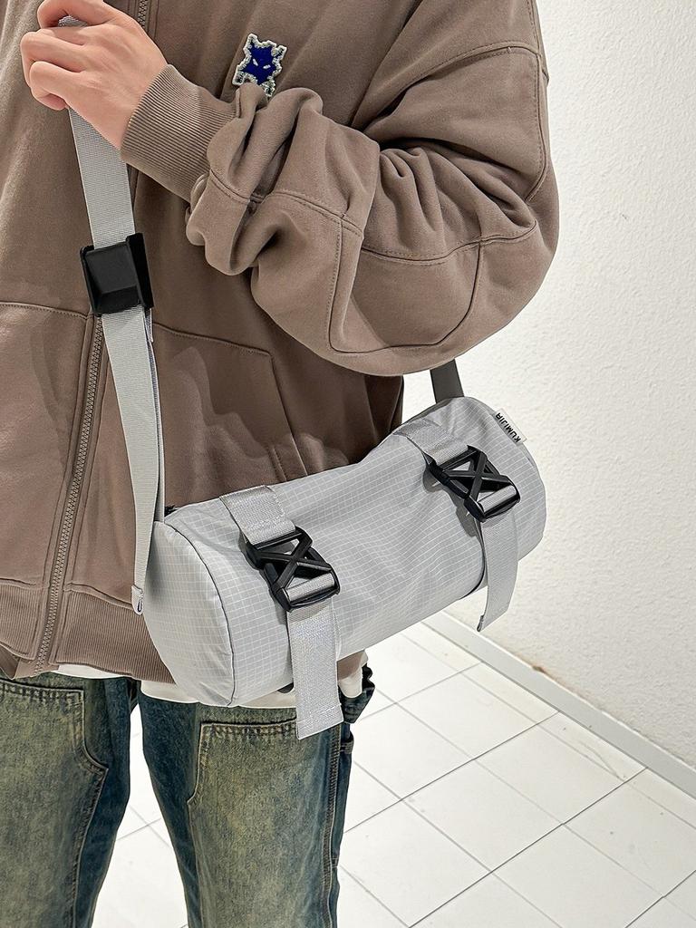 Nylon Fashion Crossbody Bag With Top Zipper For Casual Travel And Daily Use