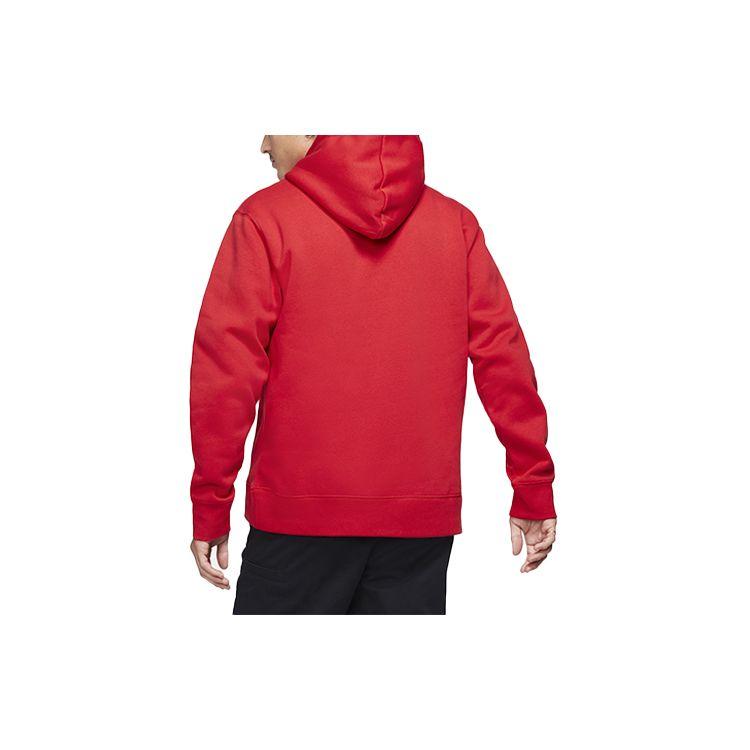 Nike Sb Icon Skateboard Hoodie, пуловер с длинными рукавами и логотипом, мужские топы, университетский красный CW7065-657