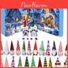 Christmas Gnome Advent Calendar Interactive Toy With Craftsmanship For Holiday Family Activities