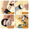 Cookie Press Gun Kit Stainless Steel Manual Churros Maker Machine DIY Pastry Syringe Extruder Nozzles Piping Cream Biscuit Maker