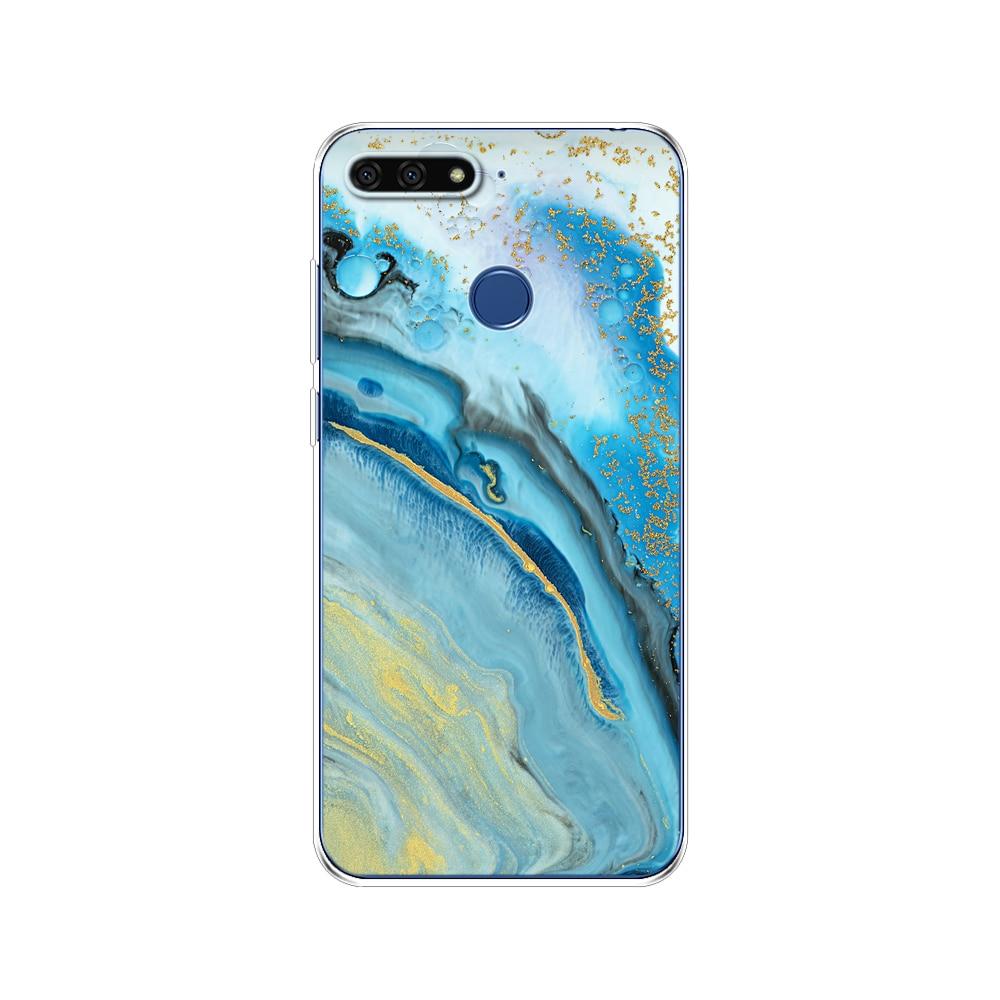 Для Huawei Honor 7C 5,7 дюймов чехол мягкий силиконовый чехол из ТПУ милый защитный чехол для телефона для Huawei Honor 7c Aum-L41 сумки