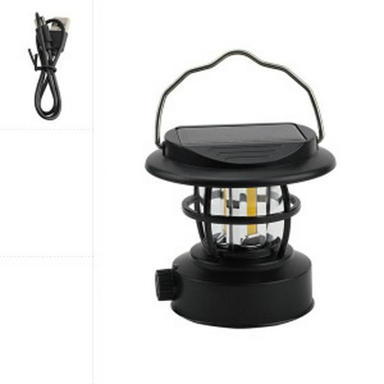 Retro Outdoor Camping Lantern - Emergency, Work, and Handheld Light for Hiking and Outdoor Use