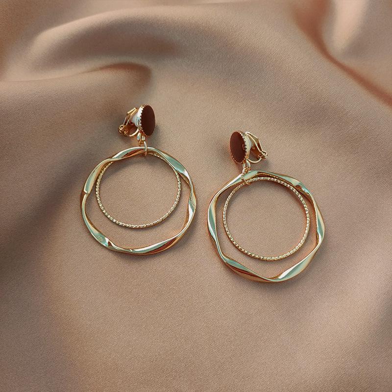 Безболезненные клипсы-кисточки с жемчугом для женщин - Нишевый дизайн, не требуют пирсинга