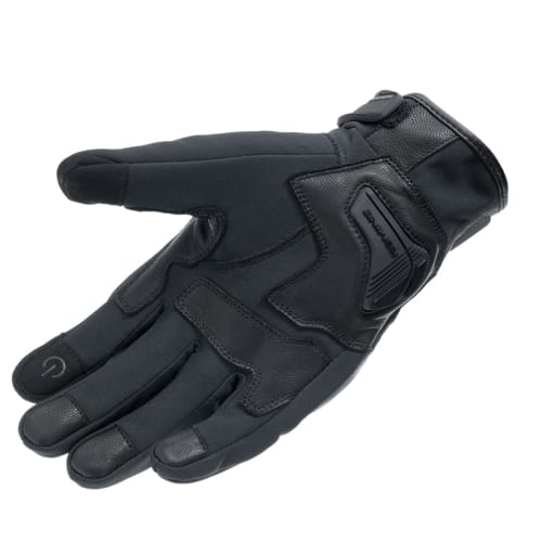 Komine GK-856 High Protect Leather Windproof Gloves for Motorcycles HG Dark Gray 3XL