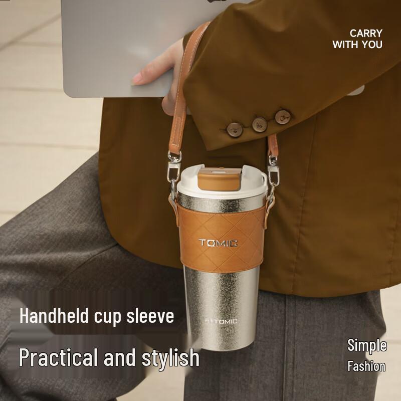 TOMIC TW60187Ti Pure Titanium Insulated Travel Mug