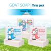 Набор из 3 кусков мыла из козьего молока по 100 г: Оригинальный, Детский, Кокос