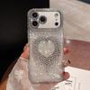 Милый 3D чехол для телефона с узором из страз и бриллиантов для iPhone 17 Air 16 15 14 13 12 11 Pro Max, чехол-ракушка, противоударный, мягкий ТПУ