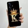 Для Realme C55 RMX3710 Роскошный Чехол-Крышка с Буквами-Коронами Мягкий Силиконовый Чехол для Телефона Для Realme Narzo N55 C 55 RealmeC55 NarzoN55 Бампер