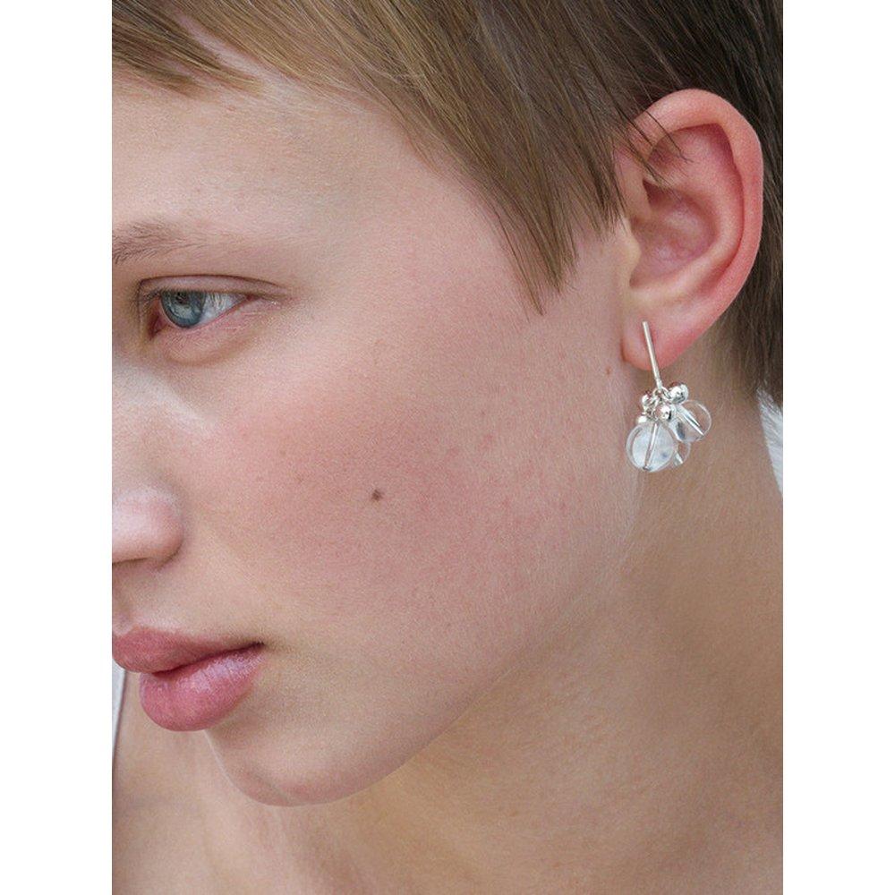 Silver Bubble Earrings