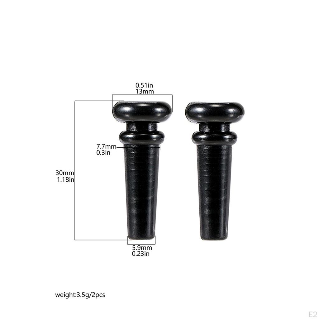 2x гитарных штифта, профессиональная часть музыкального инструмента, заменяет портативный штифт для скрипки