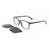 Polar 536 With Clip On 76 Unisex Eyeglasses