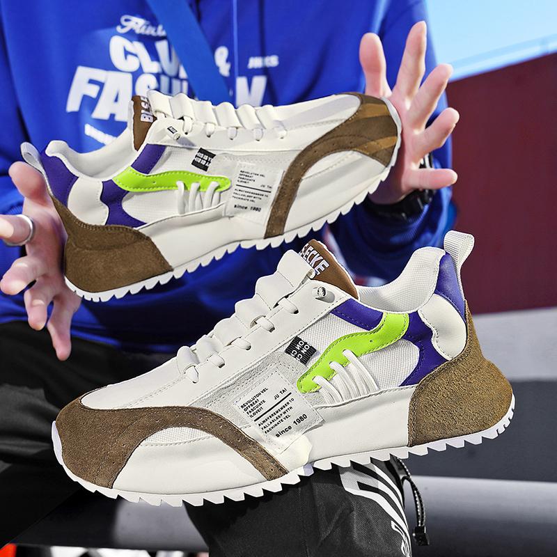 Четыре сезона зеленые мужские модные кроссовки сетчатые дышащие повседневные кроссовки мужские удобные низкие туфли на платформе для мужчин кроссовки