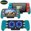 Cooling Charging Grip for Nintendo Switch & Switch Lite, 6000mAh Fan, Charger, Grip and Foldable Stand for Nintendo Switch NS Lite