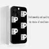 Cool coffee pattern design Phone Case For iPhone 17 16 e 15 14 13 12 Plus Mini Pro Max Soft black Shockproof Cover