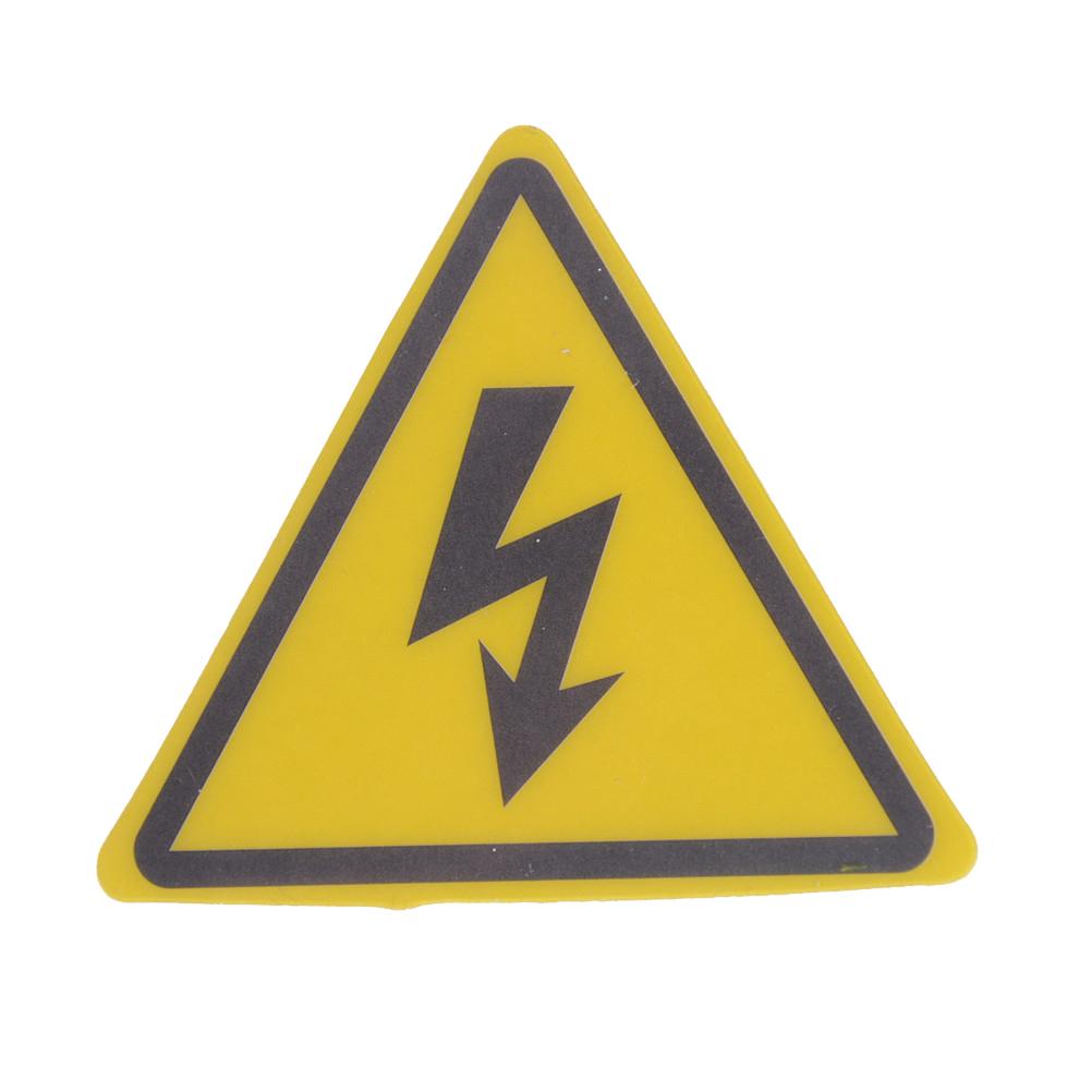 2PCS 3.6cm,5cm,8cm,10cm,15cm PVC Danger High Voltage Electric Warning Safety Label Sign Decal Sticker