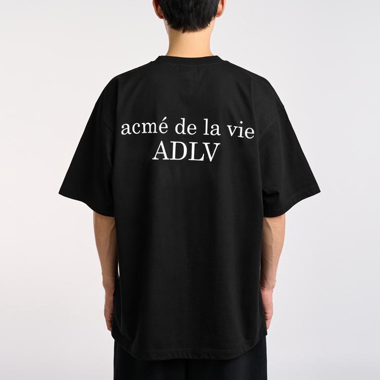 Acme De La Vie/ADLV Футболка унисекс черная ADLV-22FW-SSBKBF-CCR