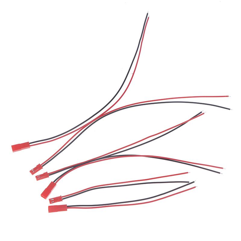 10 пар разъемов «папа-мама» Syp Terminal Wire Jst Plug Cable 2 Pin для Rc Bec Battery Adapter Helicopter Diy Fpv Drone