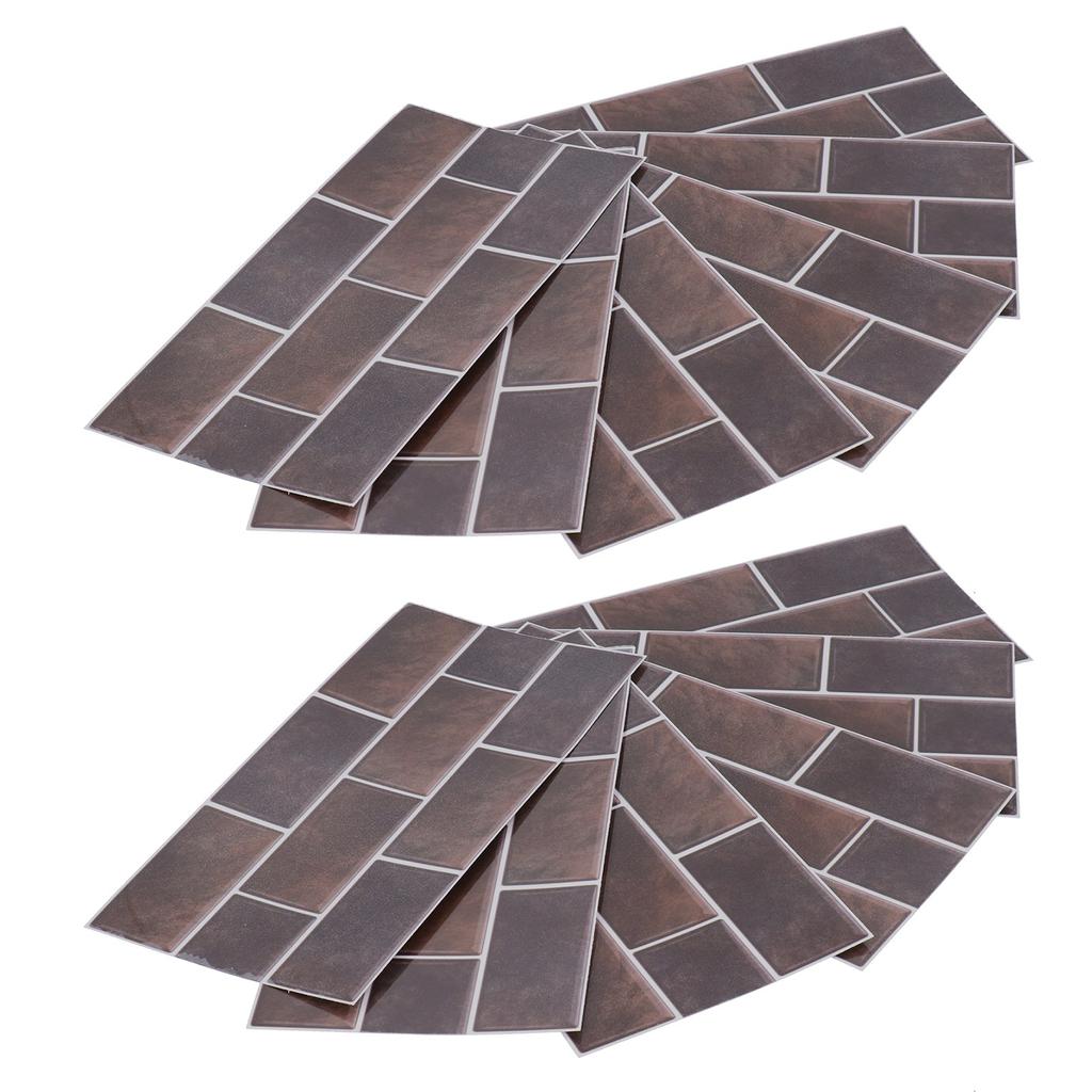 2 комплекта наклеек на плитку Ретро Классические Самоклеящиеся Водонепроницаемые Наклейки Декор для стен кухни ванной(FG01