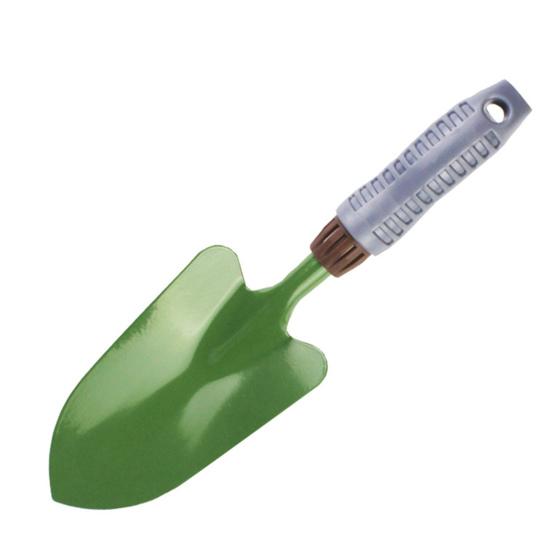 Грабли для садовых листьев, металлический ручной совок, мотыга двойного назначения с эргономичной ручкой, садовый инструмент для рыхления почвы на газоне и копания