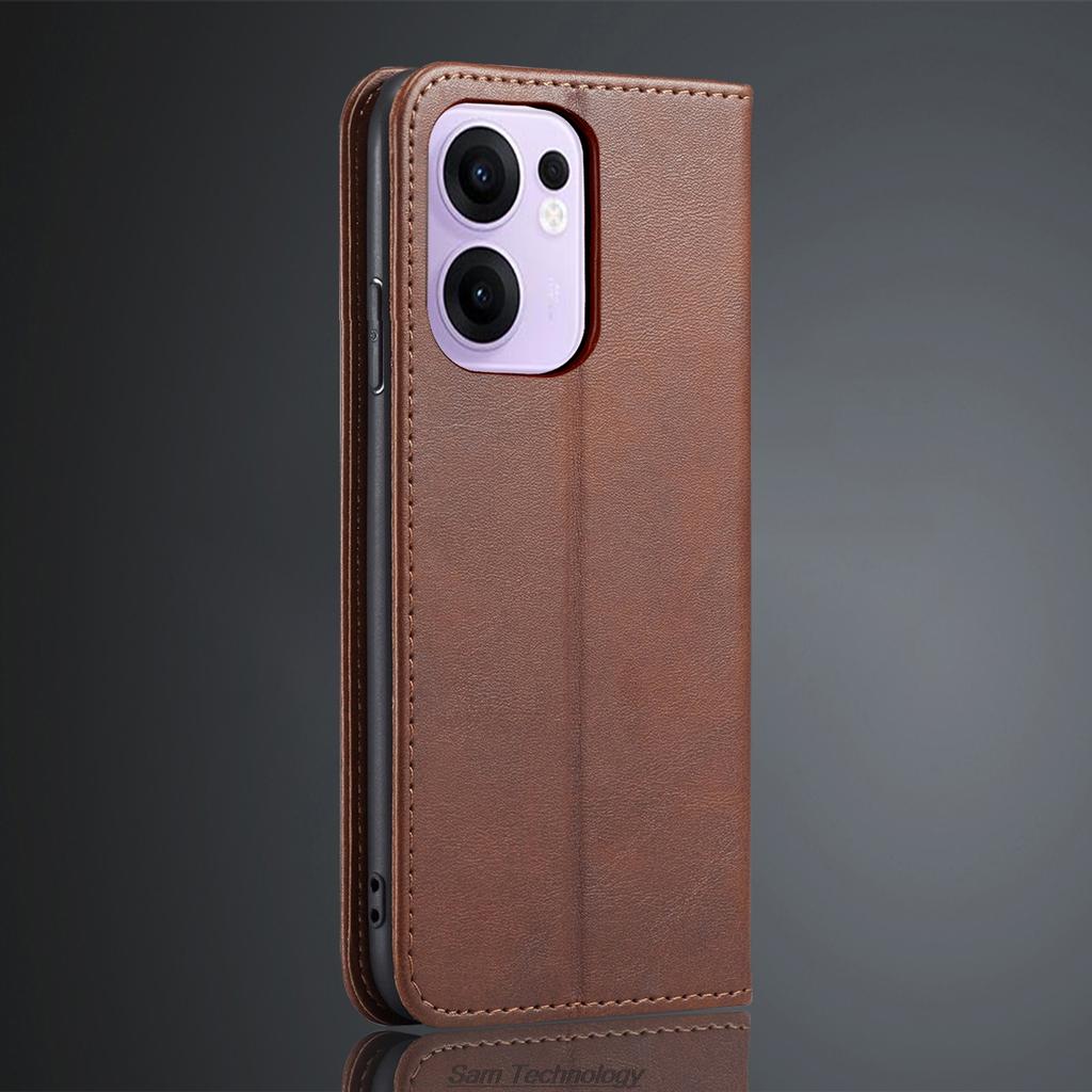 Магнитное притяжение Кожаный чехол для OPPO Reno 13F / Reno13 F 4G 5G Кобура Чехол-книжка Чехол Кошелек Сумки для телефона Capa Fundas Coque